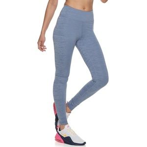 Nike One Dri-Fit Workout Leggings. Blue NEW